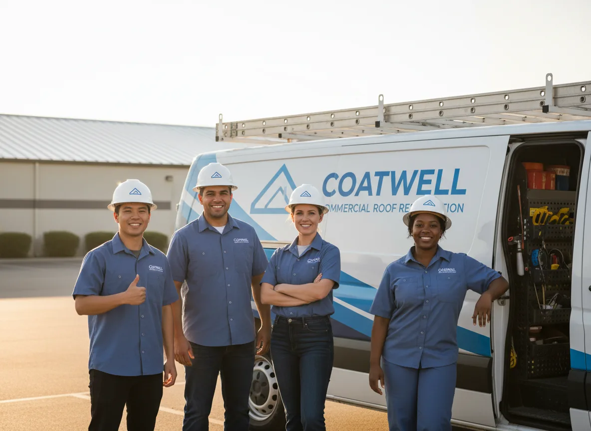 Commercial roof coating company in Sunbury, OH
